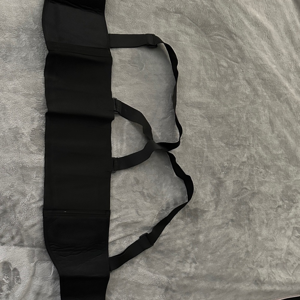 Black Back Support Belt